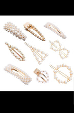 Load image into Gallery viewer, PEARL CLIPS 9Pc SET