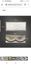 Load image into Gallery viewer, Sliver Glitter Eyelash Case