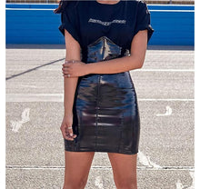 Load image into Gallery viewer, Licorice High Waist skirt