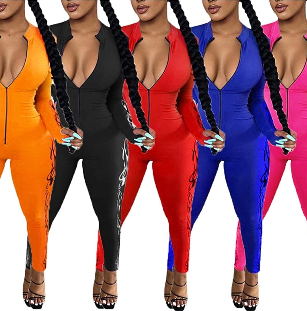 Flame Up Jumpsuit