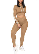 Load image into Gallery viewer, Tan Stripe 2pc